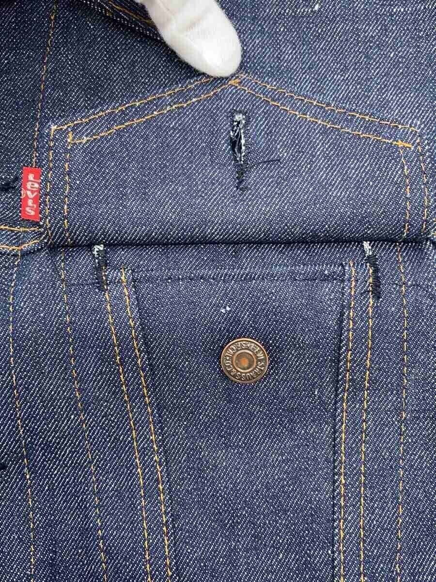 Levis Denim Jacket 70s 70505 Indigo Deadstock Men Size 38 Good Condition