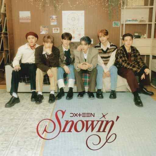 Japanese Music CD Dxteen / Snowin First Limited Edition B With Dvd