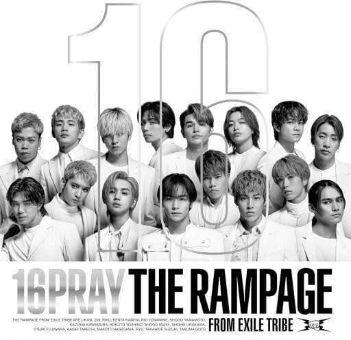 Japanese Music CD The Rampage From Exile Tribe / 16Pray Mv Edition With Blu-Ray