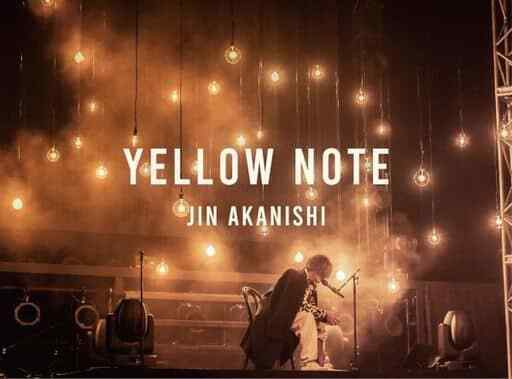 Japanese Music CD Jin Akanishi / Yellow Note Special Edition Live With Blu-Ray