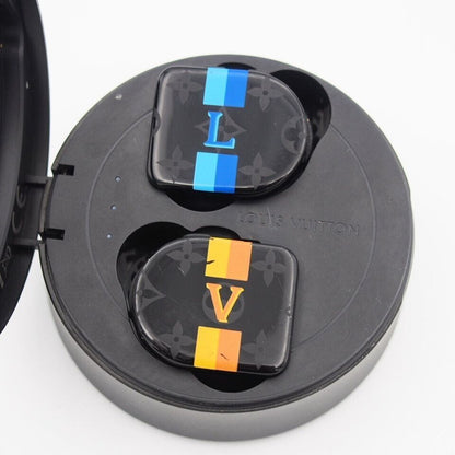 Louis Vuitton Wireless Earphones Horizon QAB040 Black Confirmed Operation