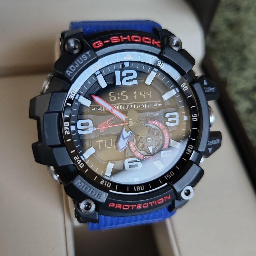 G SHOCK GG 1000TLC 1AJR MUDMASTER Team Land Cruiser Toyota Auto Body Blue Black