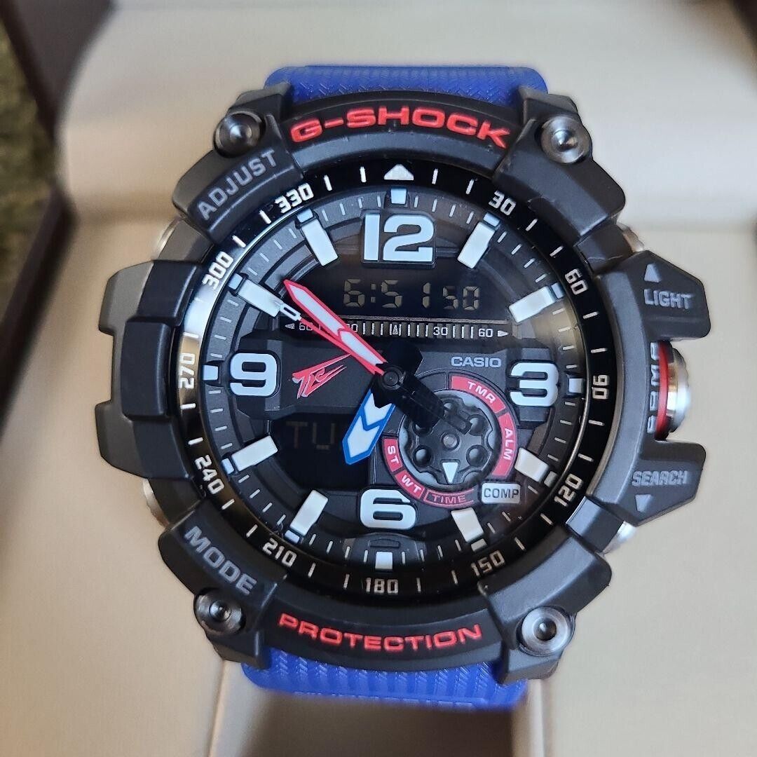 G SHOCK GG 1000TLC 1AJR MUDMASTER Team Land Cruiser Toyota Auto Body Blue Black