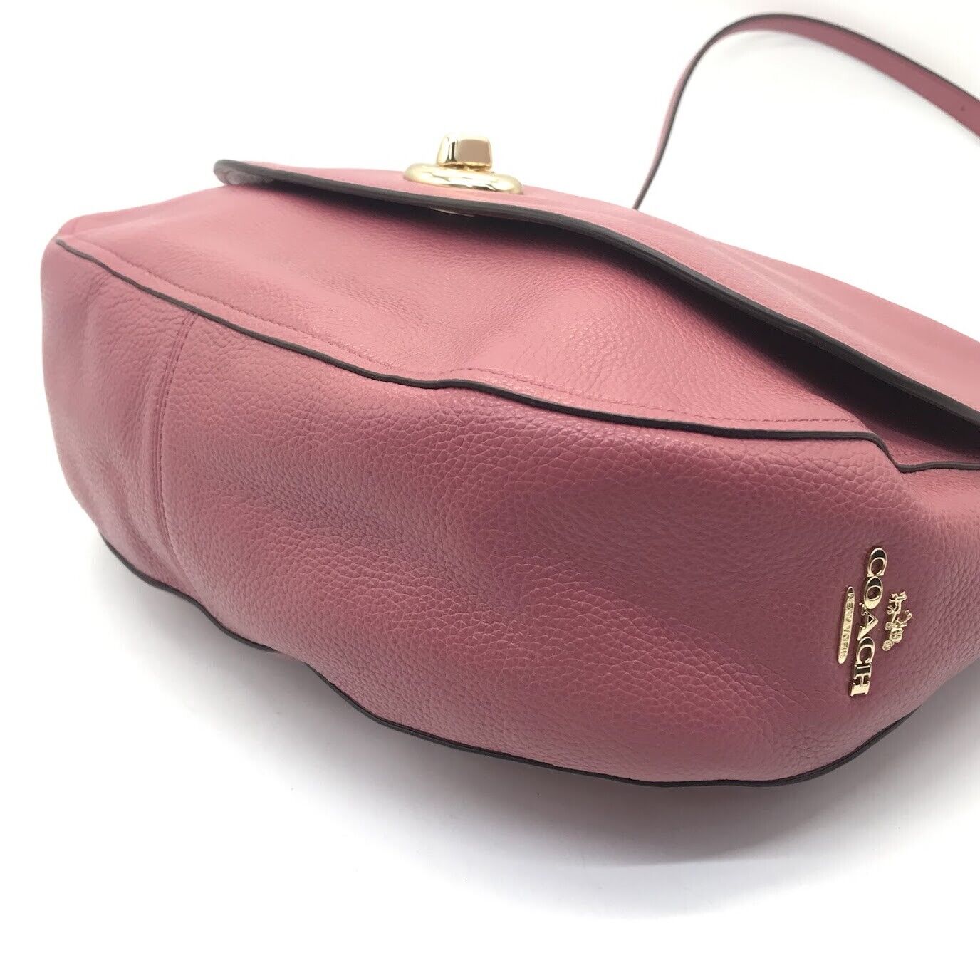 Coach Turnlock Hobo/2Way Bag/Handbag/Shoulder Bag/24771 Pink F122