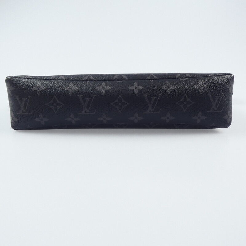 Louis Vuitton M82543 Rfid Monogram Eclipse Pochette Voyage Souple Clutch Black