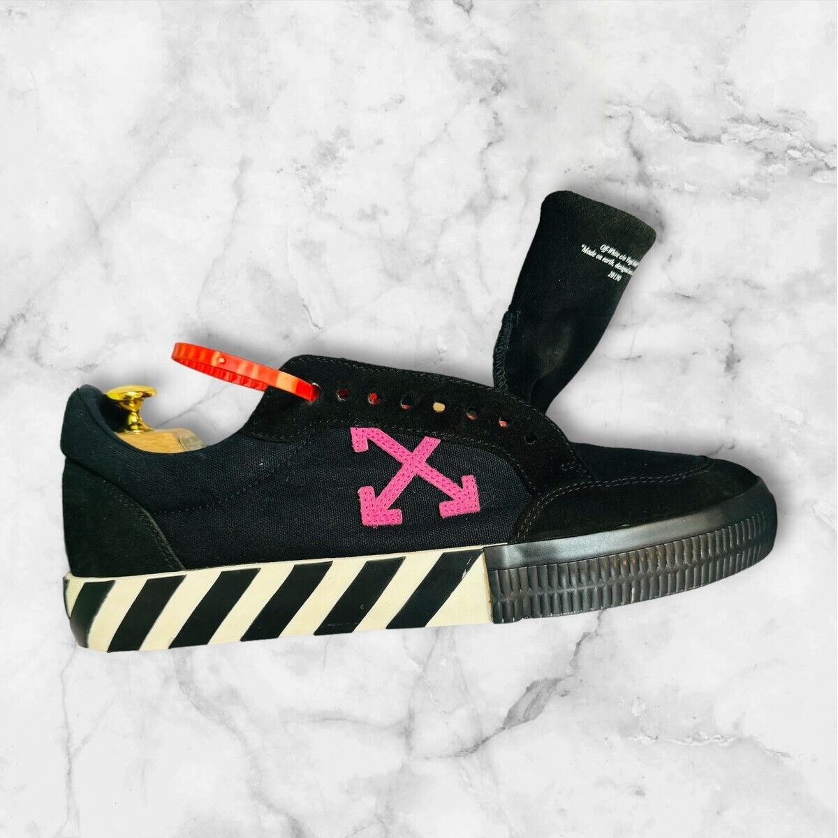 Off-White Vulc Low Top Sneakers size 45 Good Condition One day ship