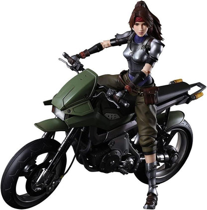 Square Enix Final Fantasy VII Remake Play Arts Kai Jesse Bike Set PVC Figure