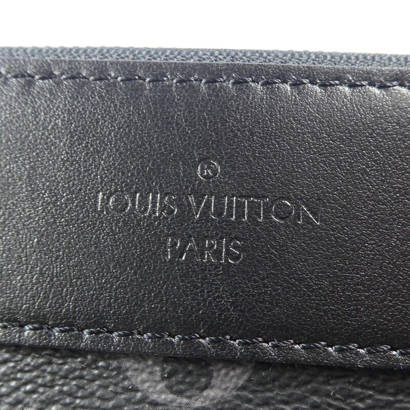 Louis Vuitton M82543 Rfid Monogram Eclipse Pochette Voyage Souple Clutch Black