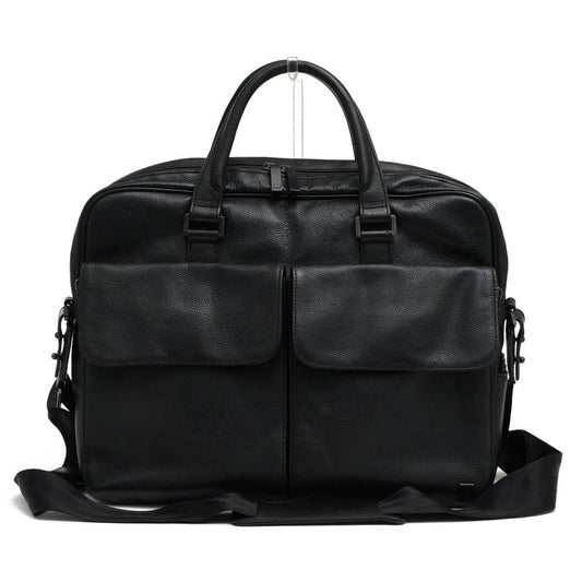 Dunhill Business Bag L3M481A Avorities 2 0 Full Grain Leather Black 2way