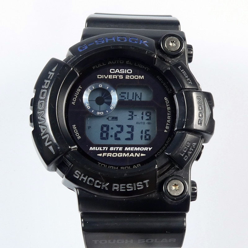 G-Shock Gw-225C-1Jf Frogman Master Blue Digital Solar F131