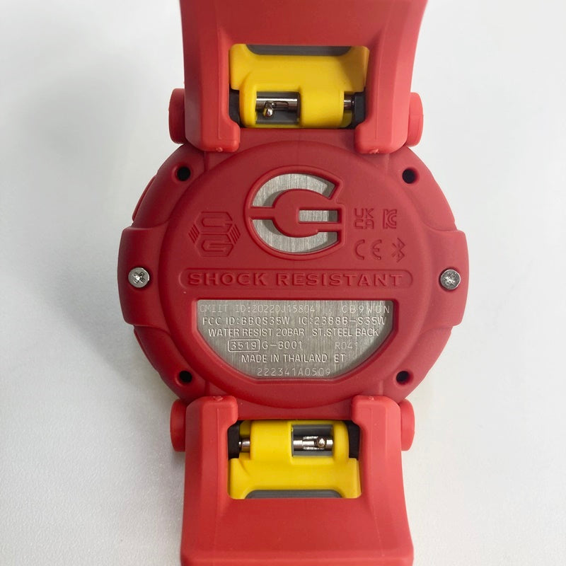 G-Shock G-B001Mve-9Jr Jason Digital Quartz Watch Yellow F131