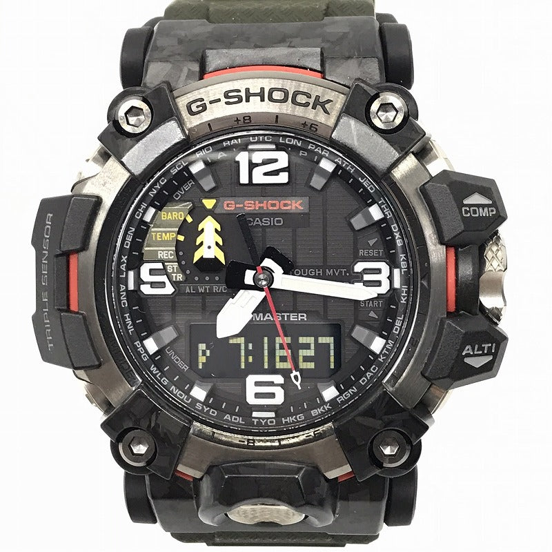 G-Shock Mudmaster/Radio Solar/Watch/Gwg-2000/ Green Black F131