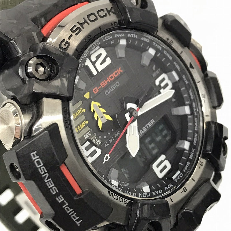 G-Shock Mudmaster/Radio Solar/Watch/Gwg-2000/ Green Black F131