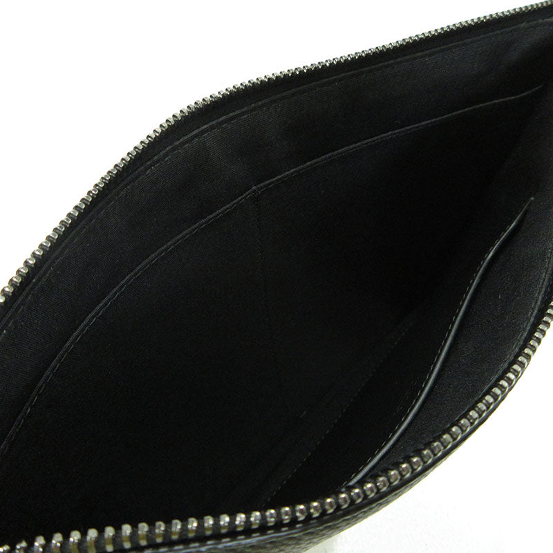 Christian Dior A5 Pouch Clutch Bag 2ESCA338 Black Excellent Condition