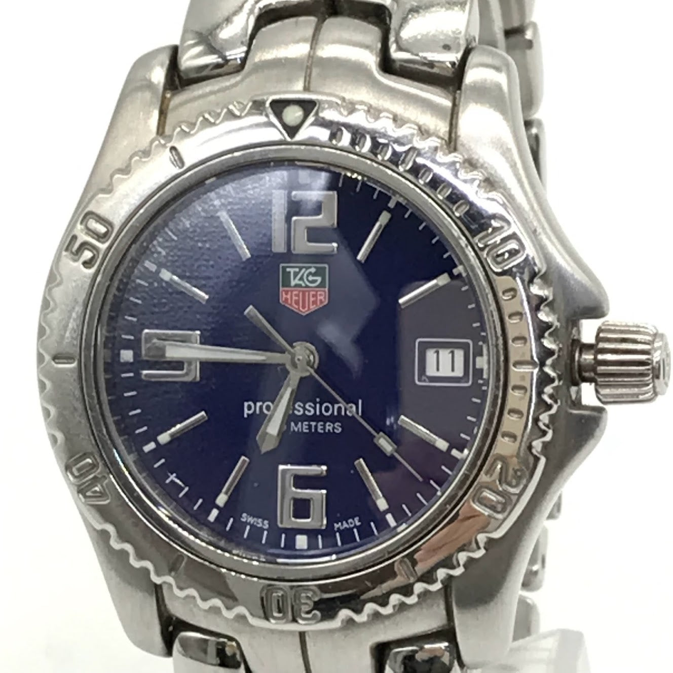 Tag Heuer Link Date/Analog Quartz/Watch/Wt1213 Silver F132