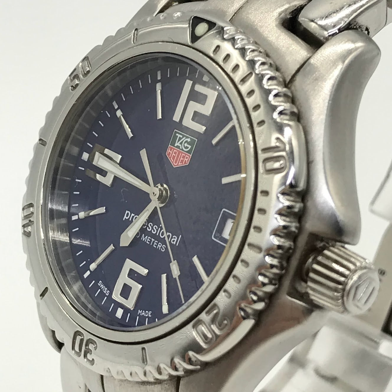 Tag Heuer Link Date/Analog Quartz/Watch/Wt1213 Silver F132