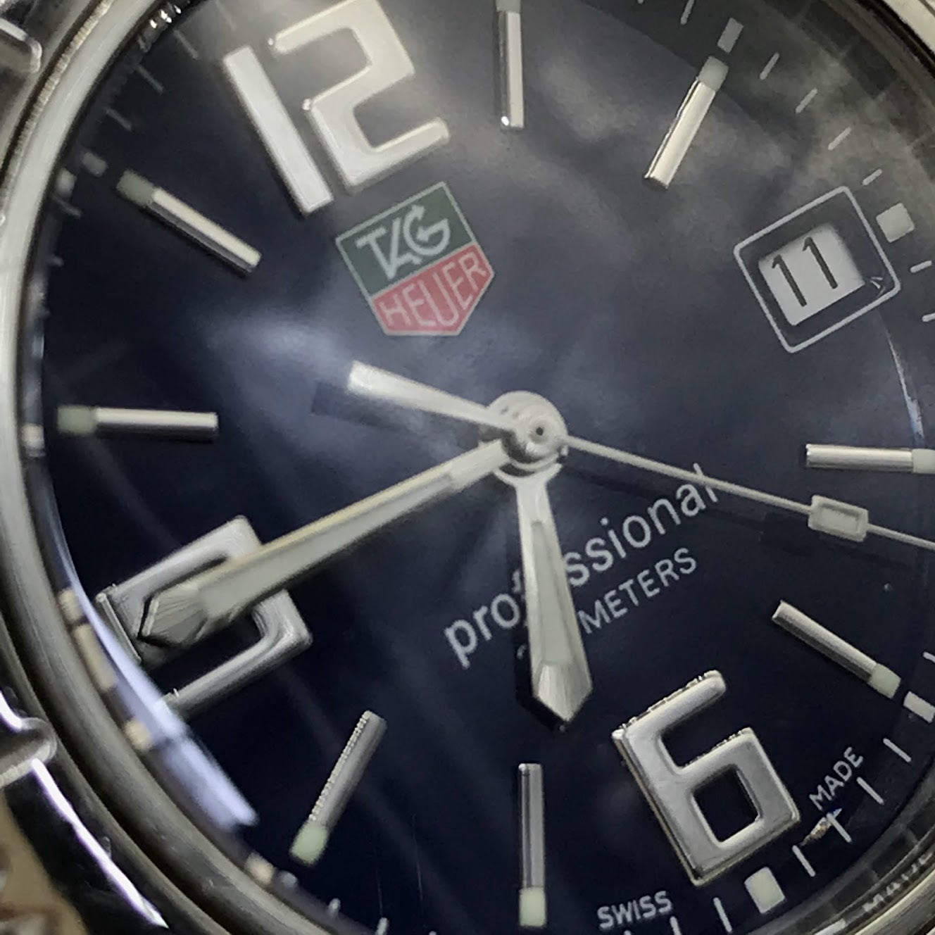 Tag Heuer Link Date/Analog Quartz/Watch/Wt1213 Silver F132