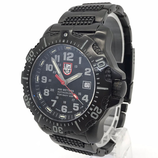 Luminox Authorized For Navy Use Anu 4220 Series/Analog Quartz/4222 Black