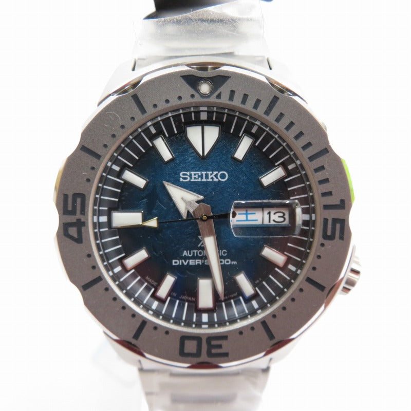 Seiko Prospex/Prospex Diver Scuba Sbdy115 Analog Automatic Watch Blue Dial Silve