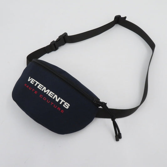 Vetements Body Bag UE51BA100N Logo Navy Good Condition