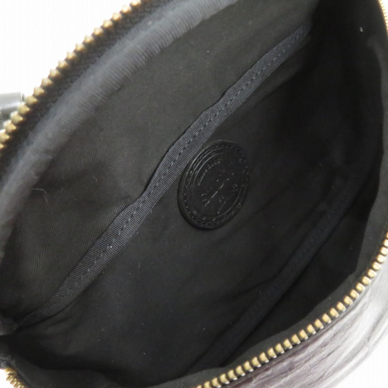 Slow Waist Body Bag Black Zipper Closure Good Condition