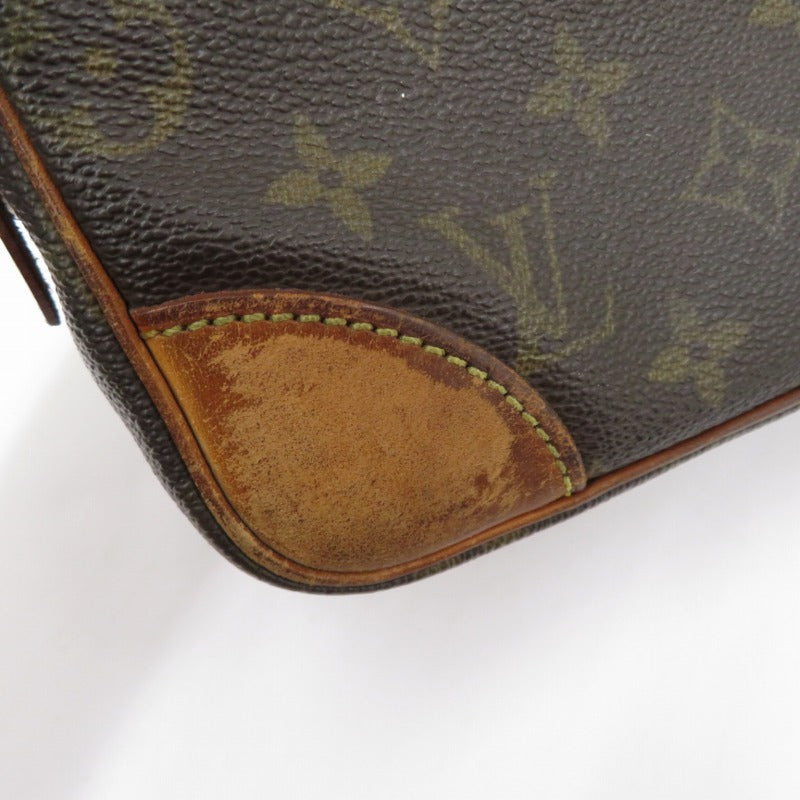 Louis Vuitton M51825 Monogram Perfo Marly Dragonne GM Clutch Bag Brown