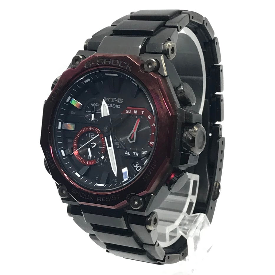 G-Shock Mt-G Mtg-B2000 Series/Digital Radio Solar Watch/Mtg-B2000Bd-1A4Jf Black