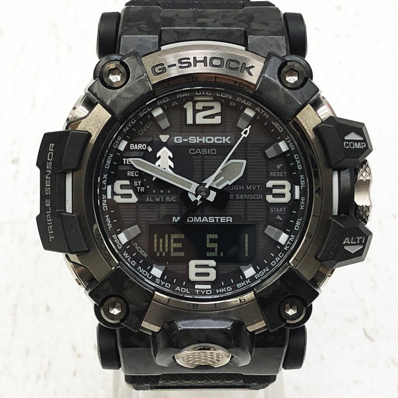 G-Shock Watch Analog Radio Solar Color Black Gwg-2000 Mudmaster F131