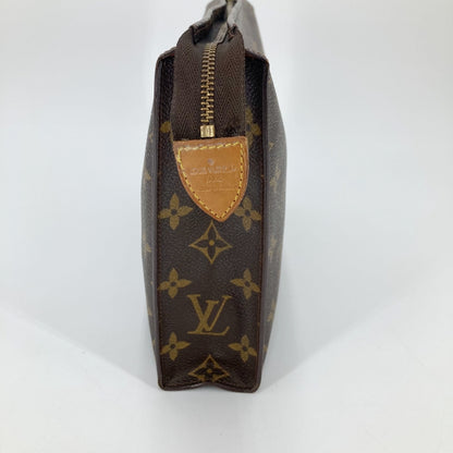 Louis Vuitton M47542 Monogram Posh Toilette 26 Clutch Bag Brown