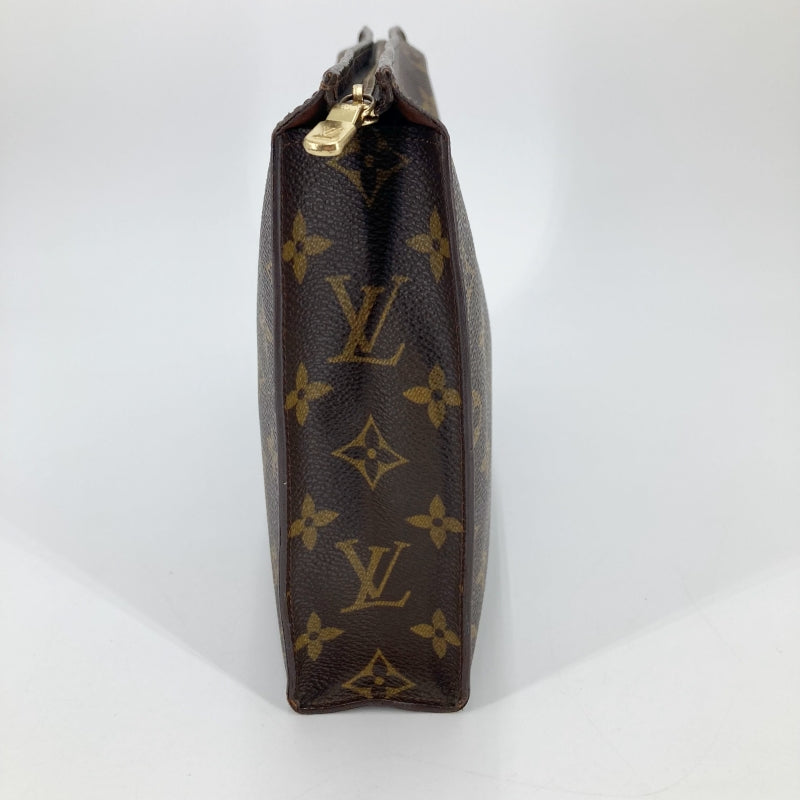 Louis Vuitton M47542 Monogram Posh Toilette 26 Clutch Bag Brown