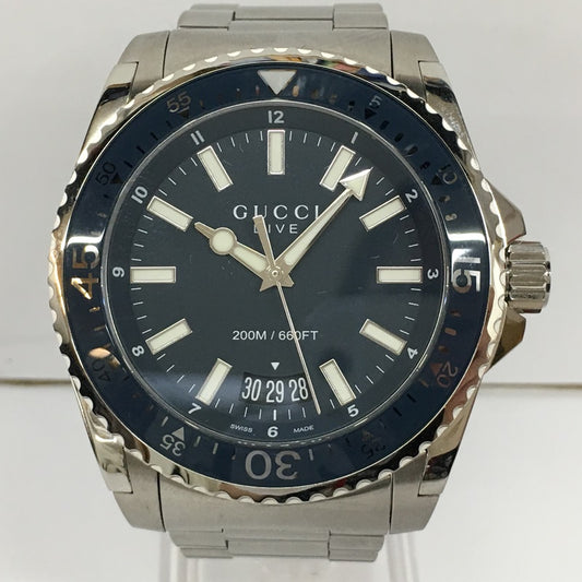 Gucci Watch Size - Color Navy Analog Quartz Ya136203 Dive F131