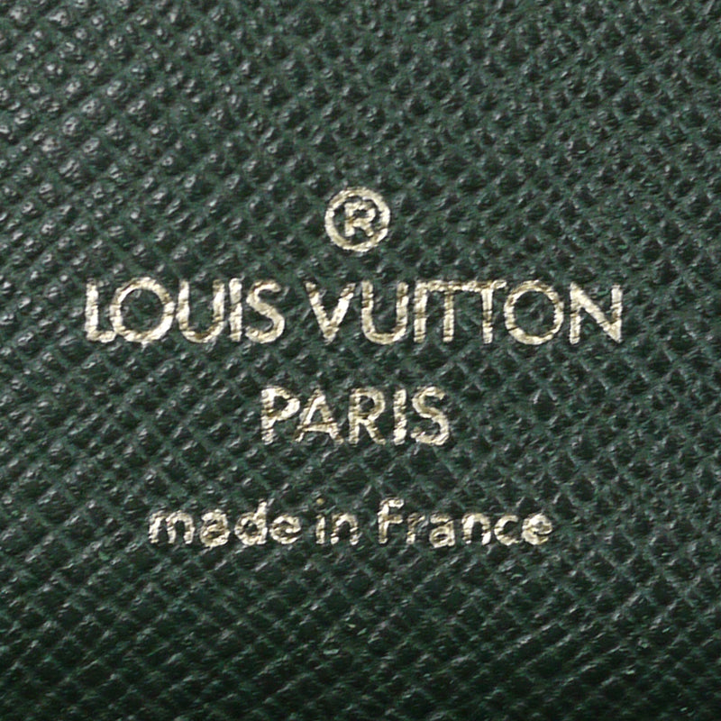 Louis Vuitton Taiga Serviette Clado Business Bag Briefcase M30074 Green