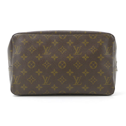 Louis Vuitton Monogram True Toilet 28 Clutch Bag M47522 Brown