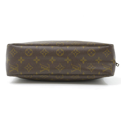 Louis Vuitton Monogram True Toilet 28 Clutch Bag M47522 Brown