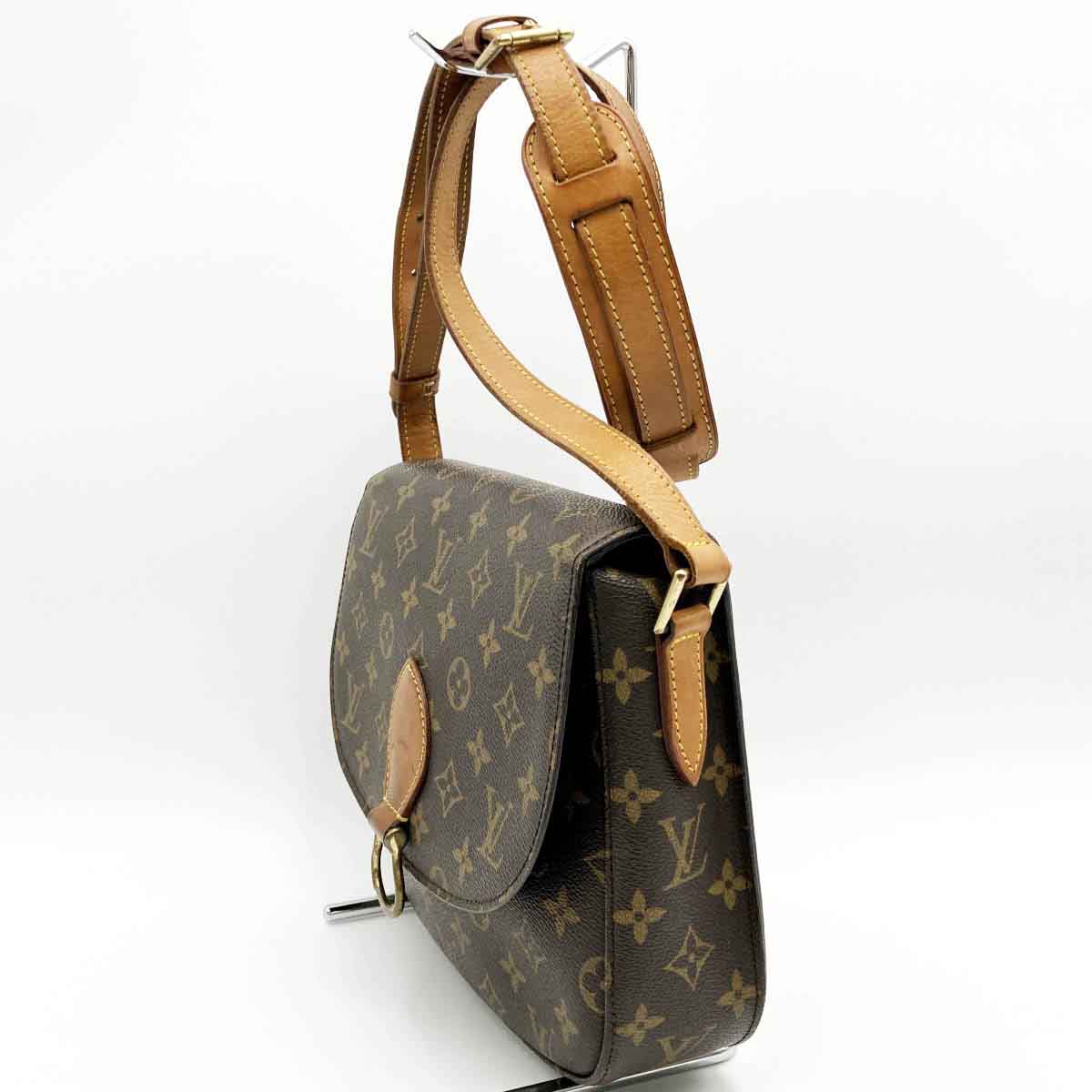 Louis Vuitton Saint-Cloud Gm Monogram Shoulder Bag Crossbody Brown