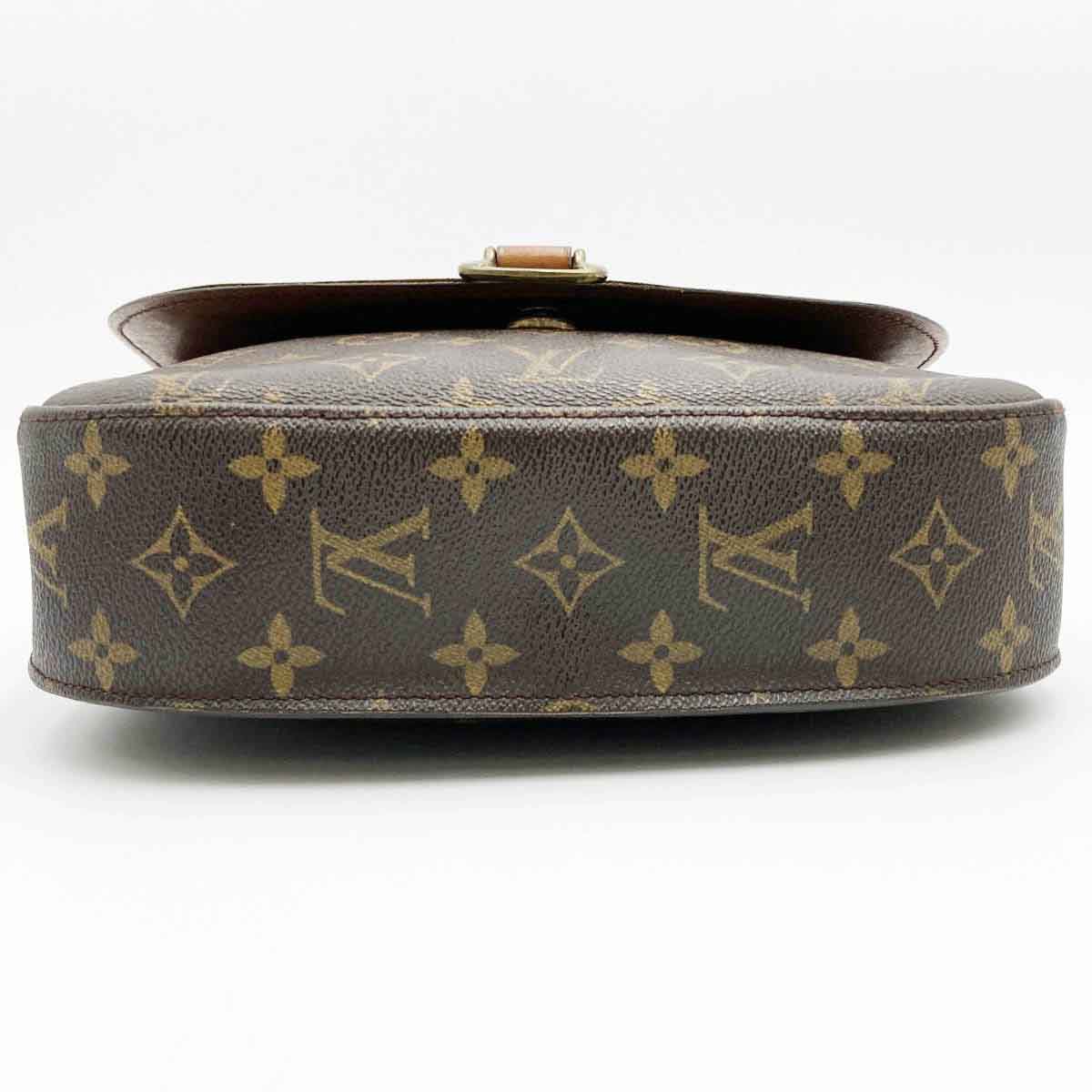 Louis Vuitton Saint-Cloud Gm Monogram Shoulder Bag Crossbody Brown