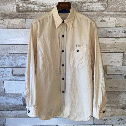 Mister Freedom SHIRT CHAMBRAY UTILITY SC24371JK Beige Cotton Men Size M