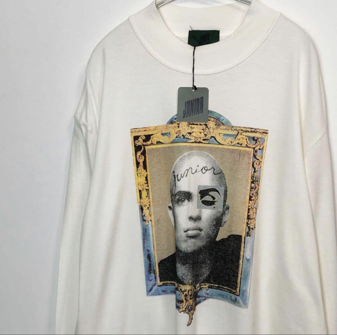 Jean Paul Gaultier Rare Long Sleeve 90s T shirt White Men Size XL