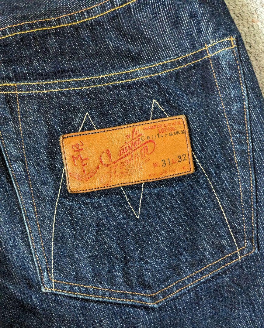 Mister Freedom Sugar Cane Denim Jeans 12oz Navy Men Size M Excellent Condition